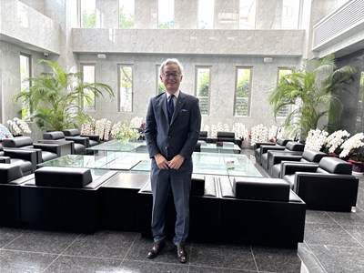 代表取締役　黄綬褒章受章のお知らせ